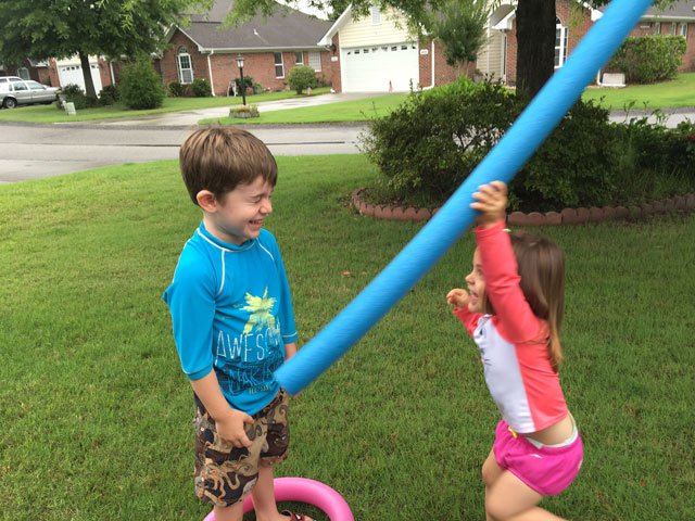 games to play with pool noodles